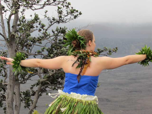Gina Hula auf Hawaii